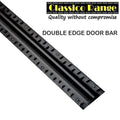 Double Edge Door Bars - Black