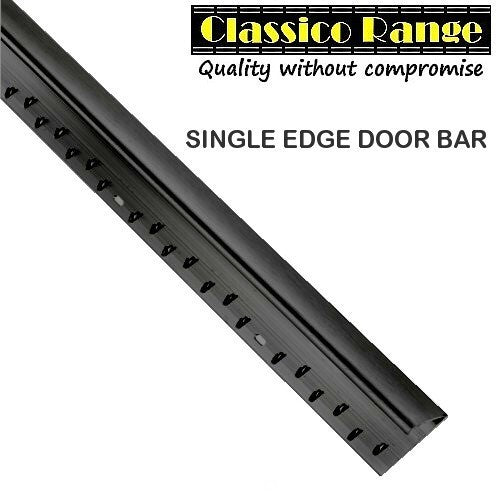 Single Edge Door Bars - Black