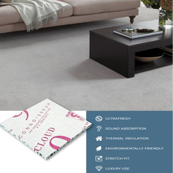 Cloud 9 Connoisseur 10mm Carpet Underlay Rolls
