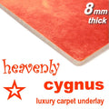 Heavenly Cygnus 8mm Carpet Underlay Rolls