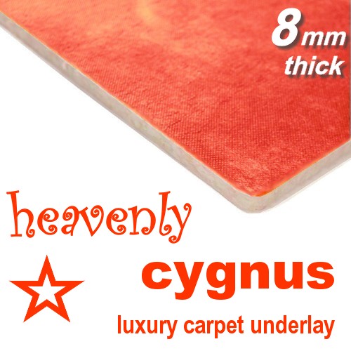 Heavenly Cygnus 8mm Carpet Underlay Rolls