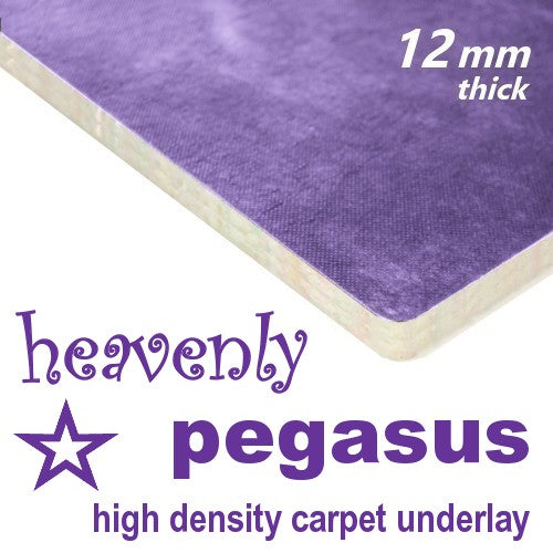 Heavenly Pegasus 12mm HD Carpet Underlay Rolls