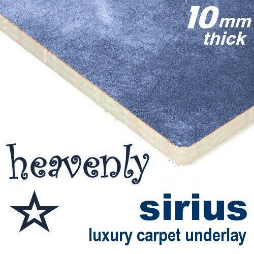 Heavenly Sirius 10mm Carpet Underlay Rolls