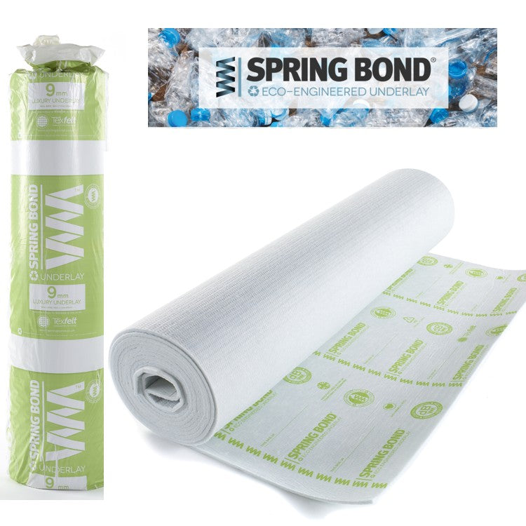 Springbond 9mm Carpet Underlay Rolls